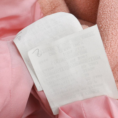 Chanel 1993 Setup Suit Jacket Skirt Pink #38