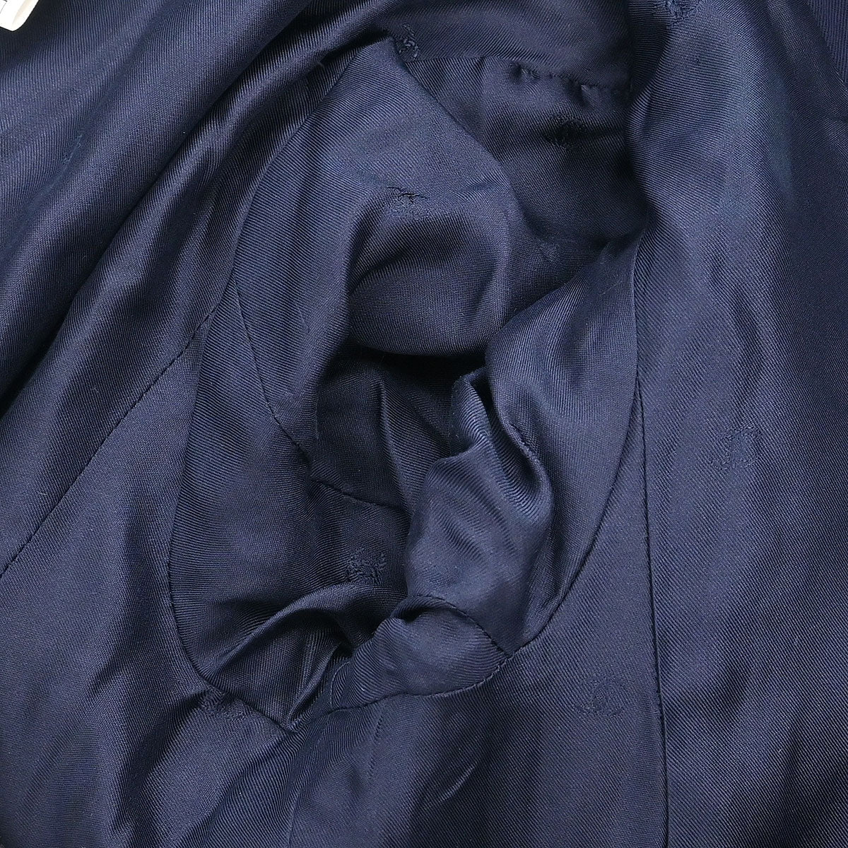 Chanel 1997 Single Breasted Jacket Navy #38