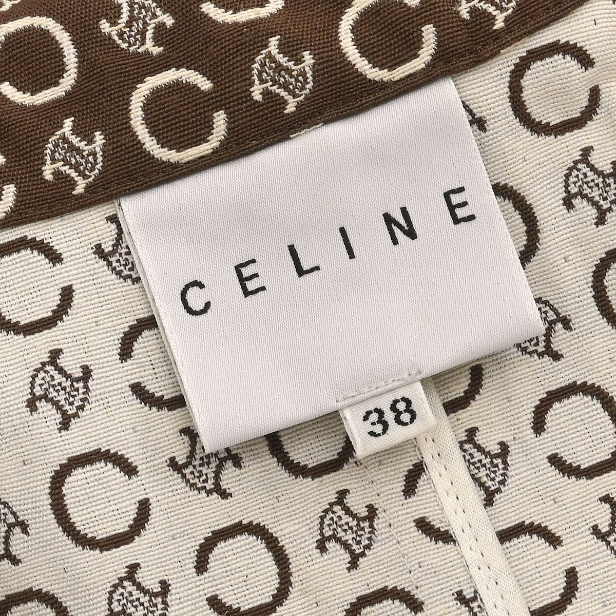 Celine Coat Macadam Brown #3