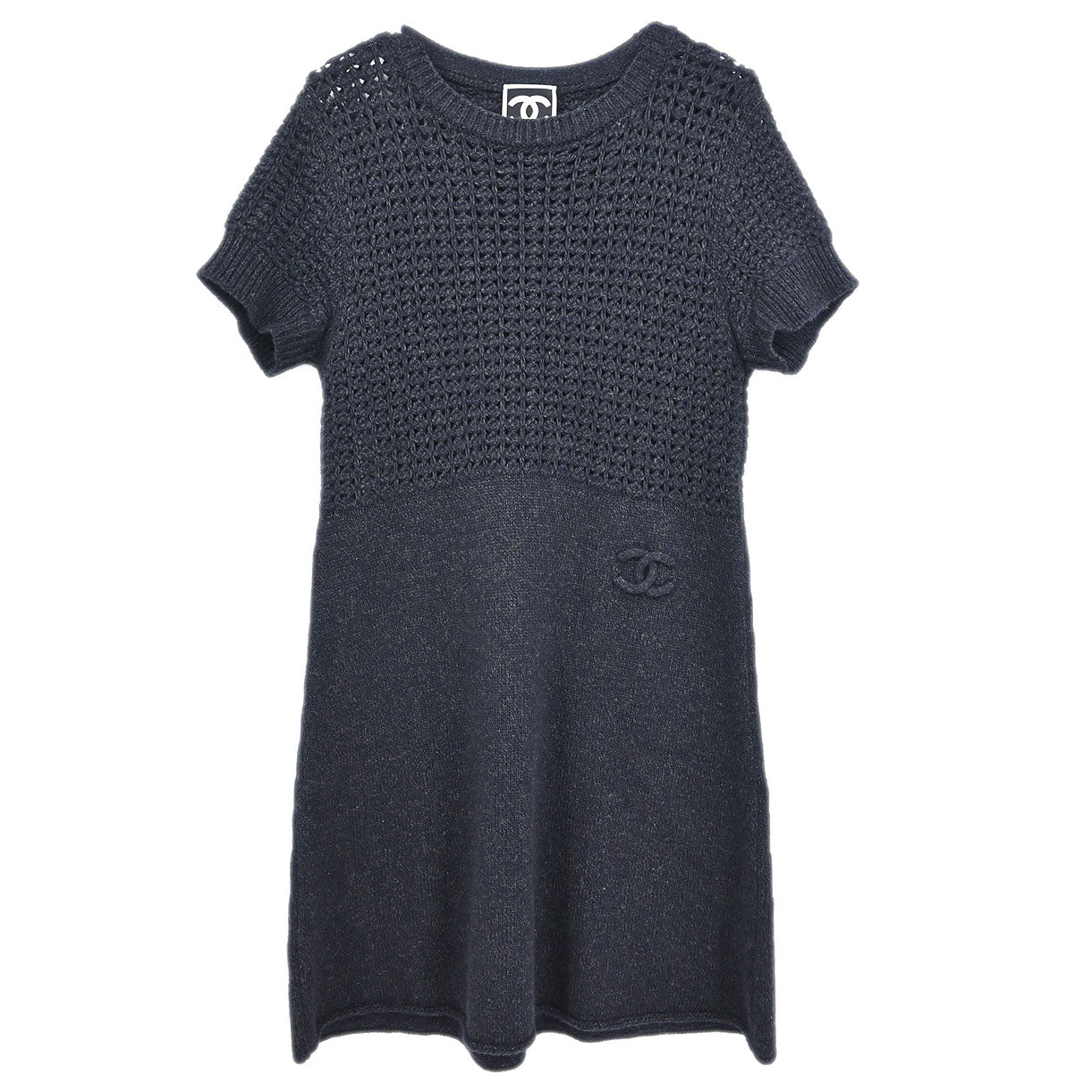 Chanel 2009 Dress Sport Line Dark Gray #42