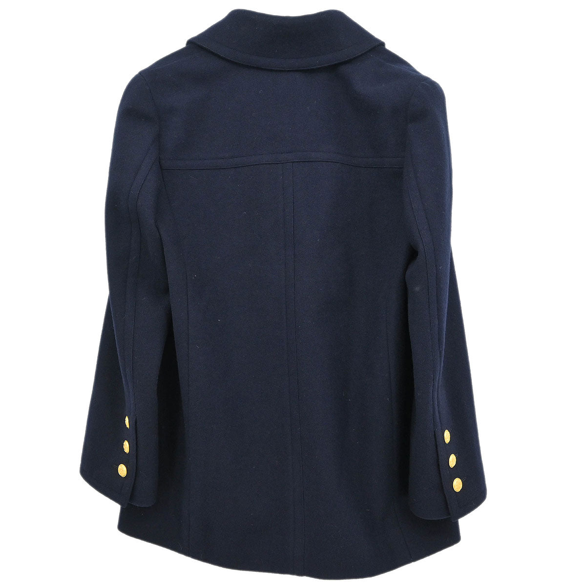 Chanel 1996 Double Breasted Jacket Navy #40
