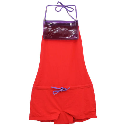 Chanel 2000 Swimwear Swimsuit Red #38