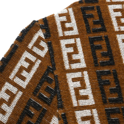 Fendi Short Sleeve Top Zucca Brown #42