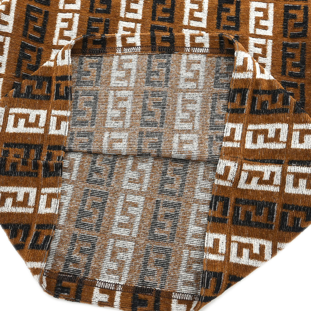 Fendi Short Sleeve Top Zucca Brown #42