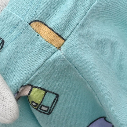 Christian Dior 2002 Short Sleeve T-shirt Top Light Blue #38
