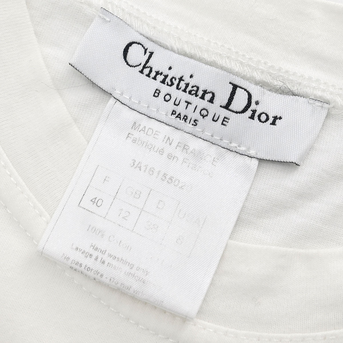 Christian Dior 2003 T-shirt White #40