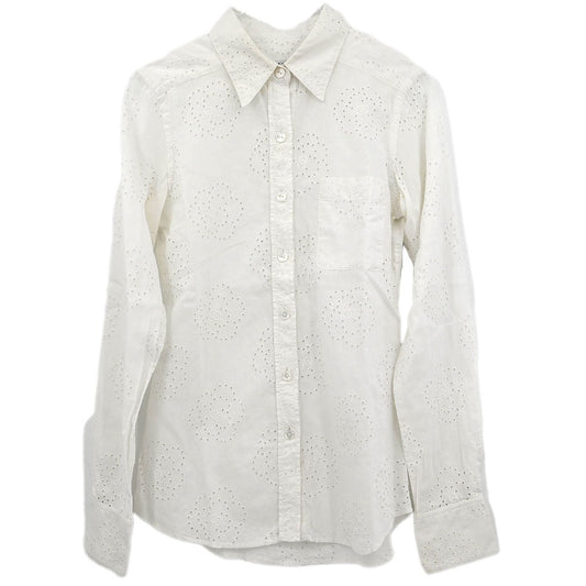 Chanel 2008 Shirt Blouse White #38