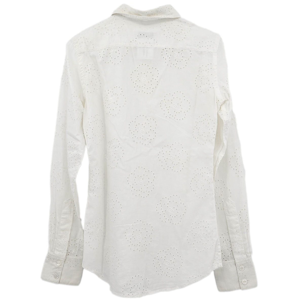 Chanel 2008 Shirt Blouse White #38
