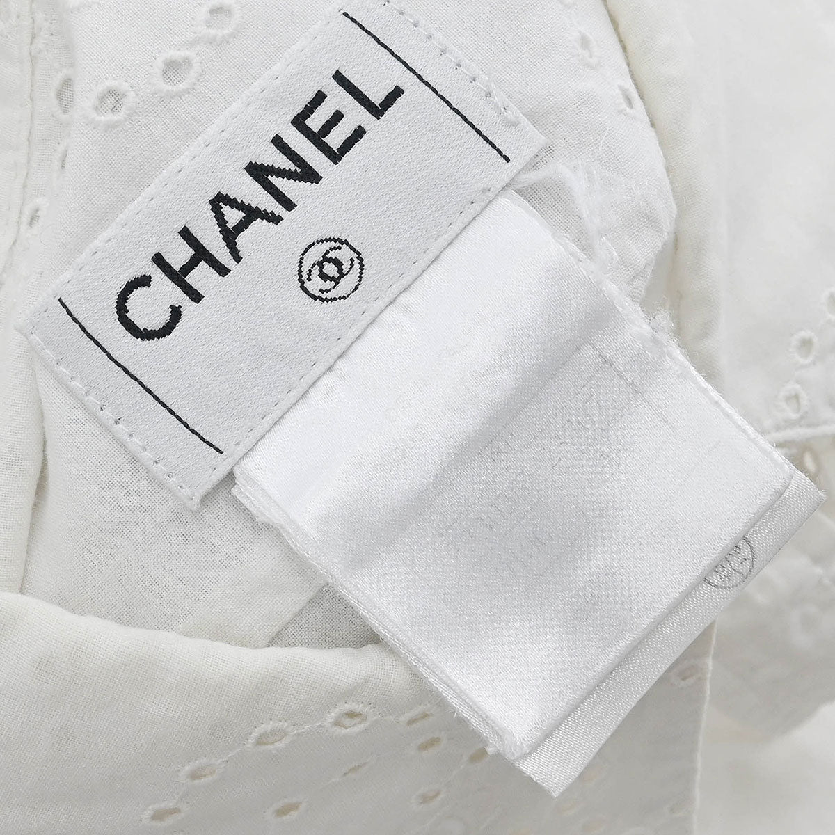 Chanel 2008 Shirt Blouse White #38