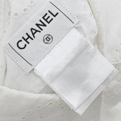 Chanel 2008 Shirt Blouse White #38