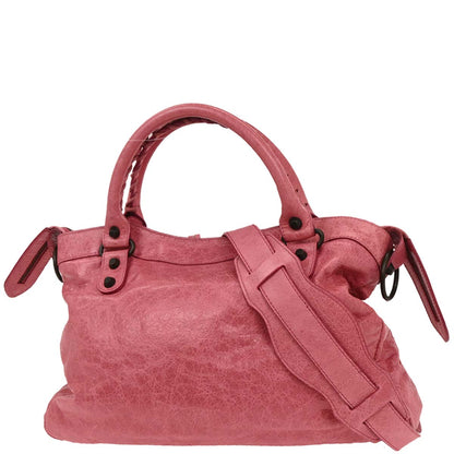 Balenciaga Pink The Town 2way Shoulder Handbag