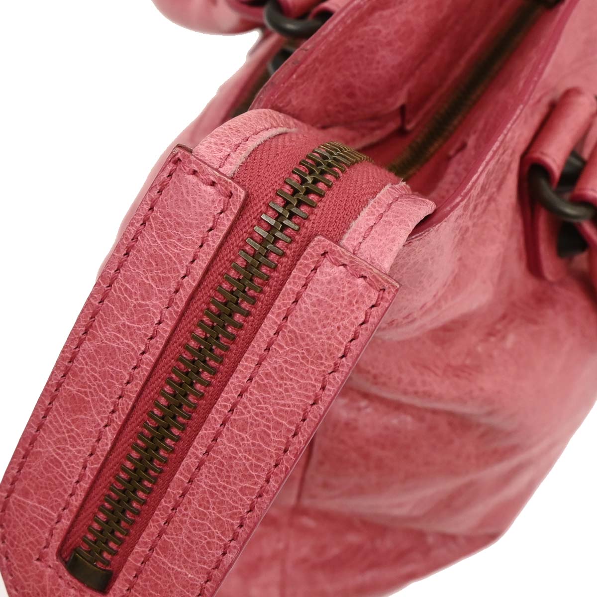 Balenciaga Pink The Town 2way Shoulder Handbag