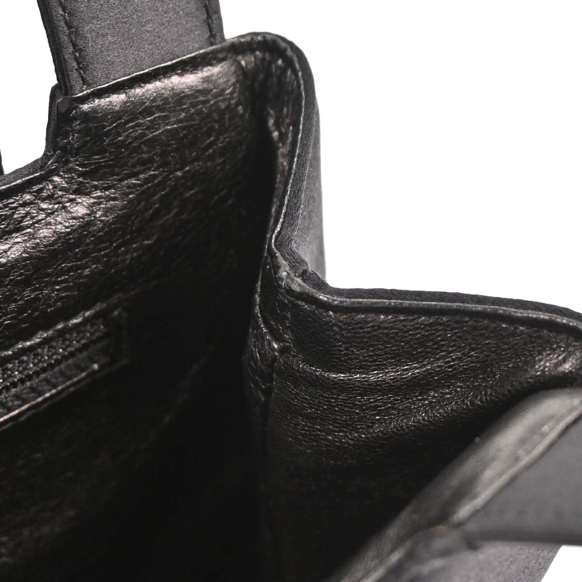 Chanel Black Satin Handbag