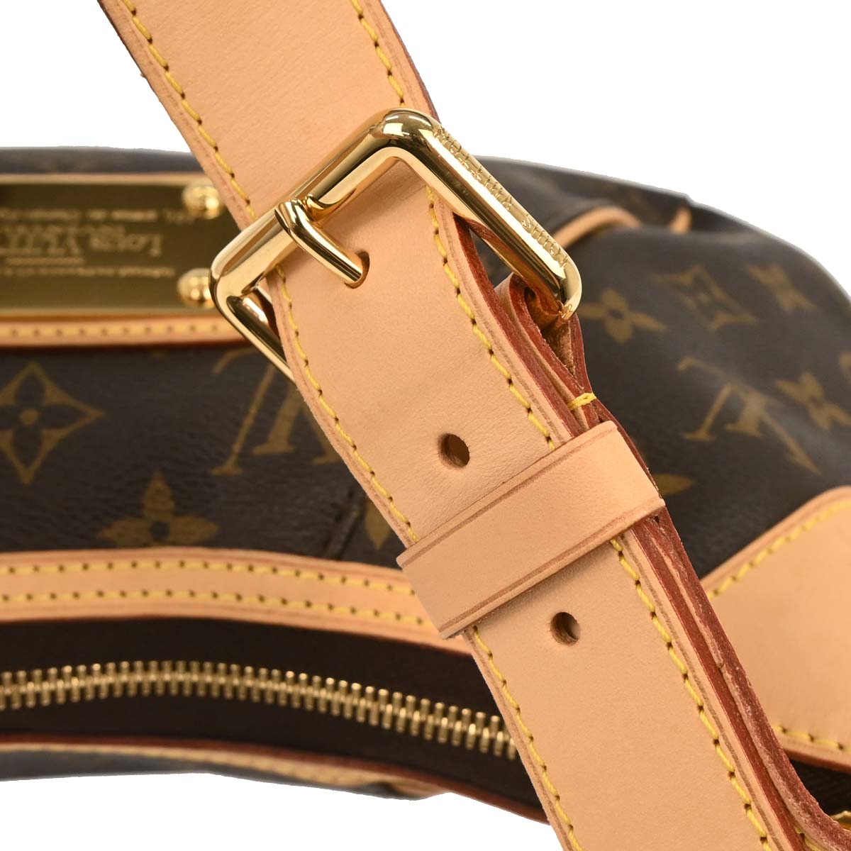 Louis Vuitton 2009 Monogram Thames PM Hobo Handbag M56384
