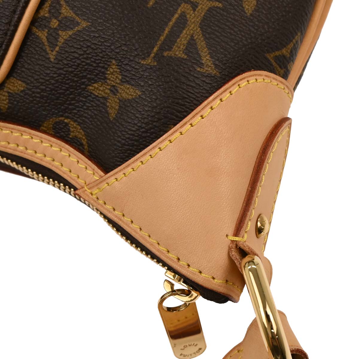 Louis Vuitton 2009 Monogram Thames PM Hobo Handbag M56384