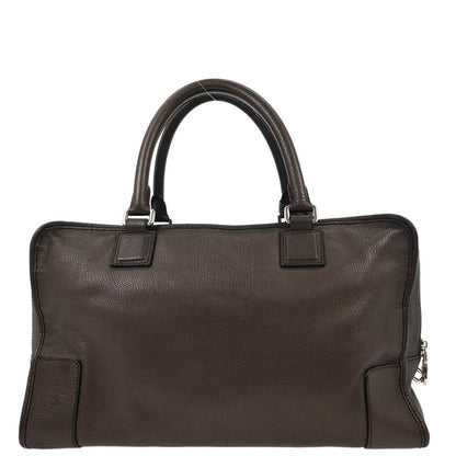 Loewe Metallic Brown Amazona 36 Handbag