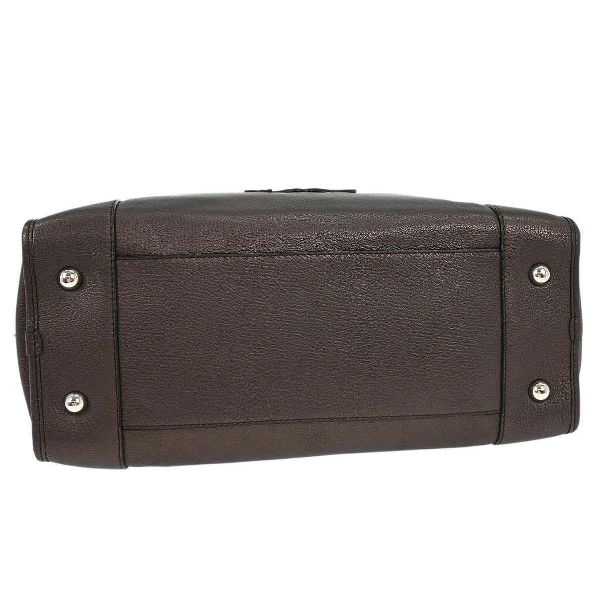 Loewe Metallic Brown Amazona 36 Handbag