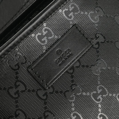 Gucci Black GG Tote Handbag