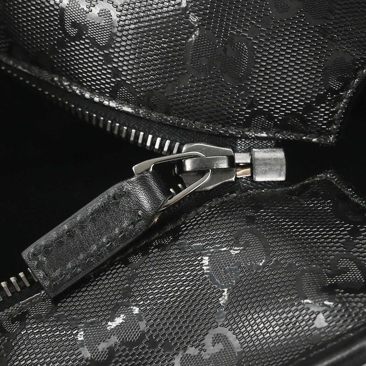 Gucci Black GG Tote Handbag