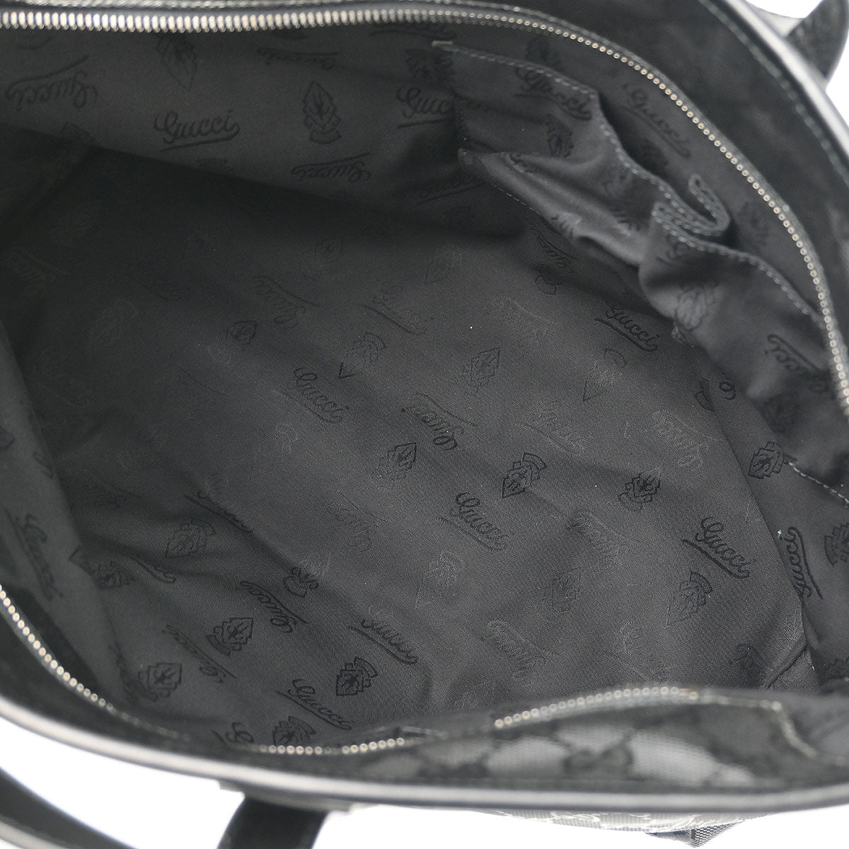 Gucci Black GG Tote Handbag