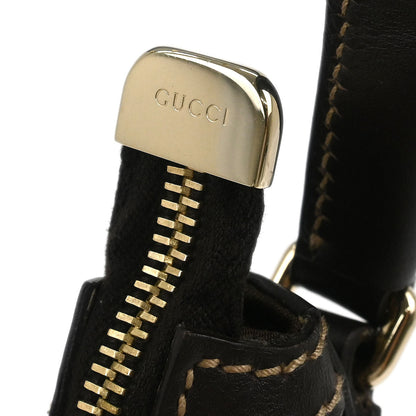 Gucci Beige Canvas GG Hobo Handbag