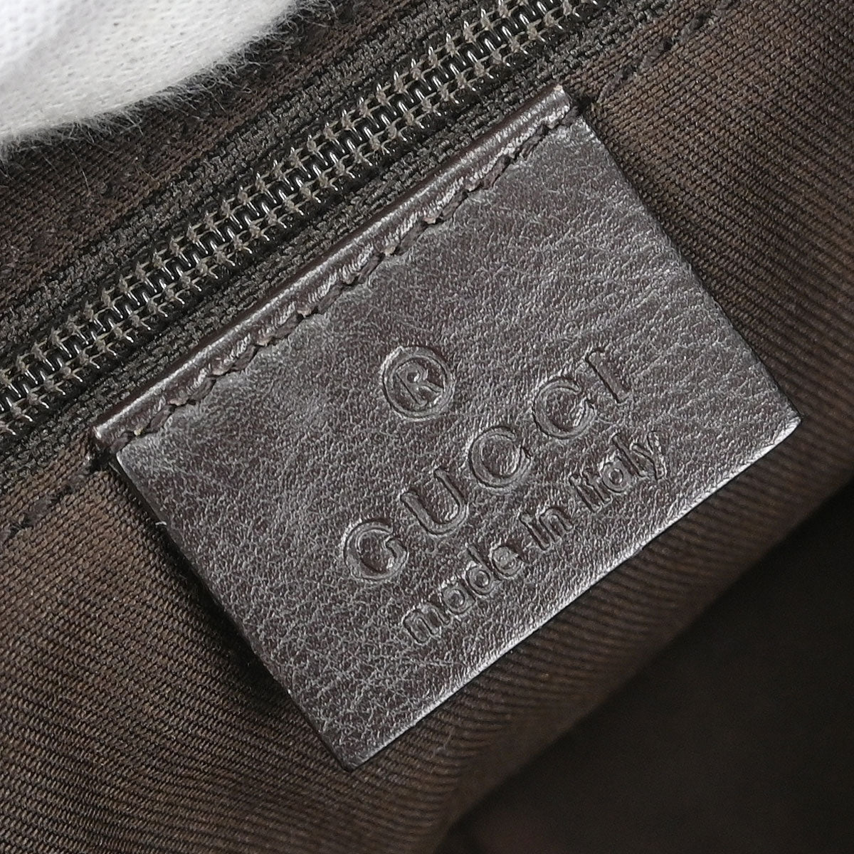 Gucci Beige Canvas GG Hobo Handbag