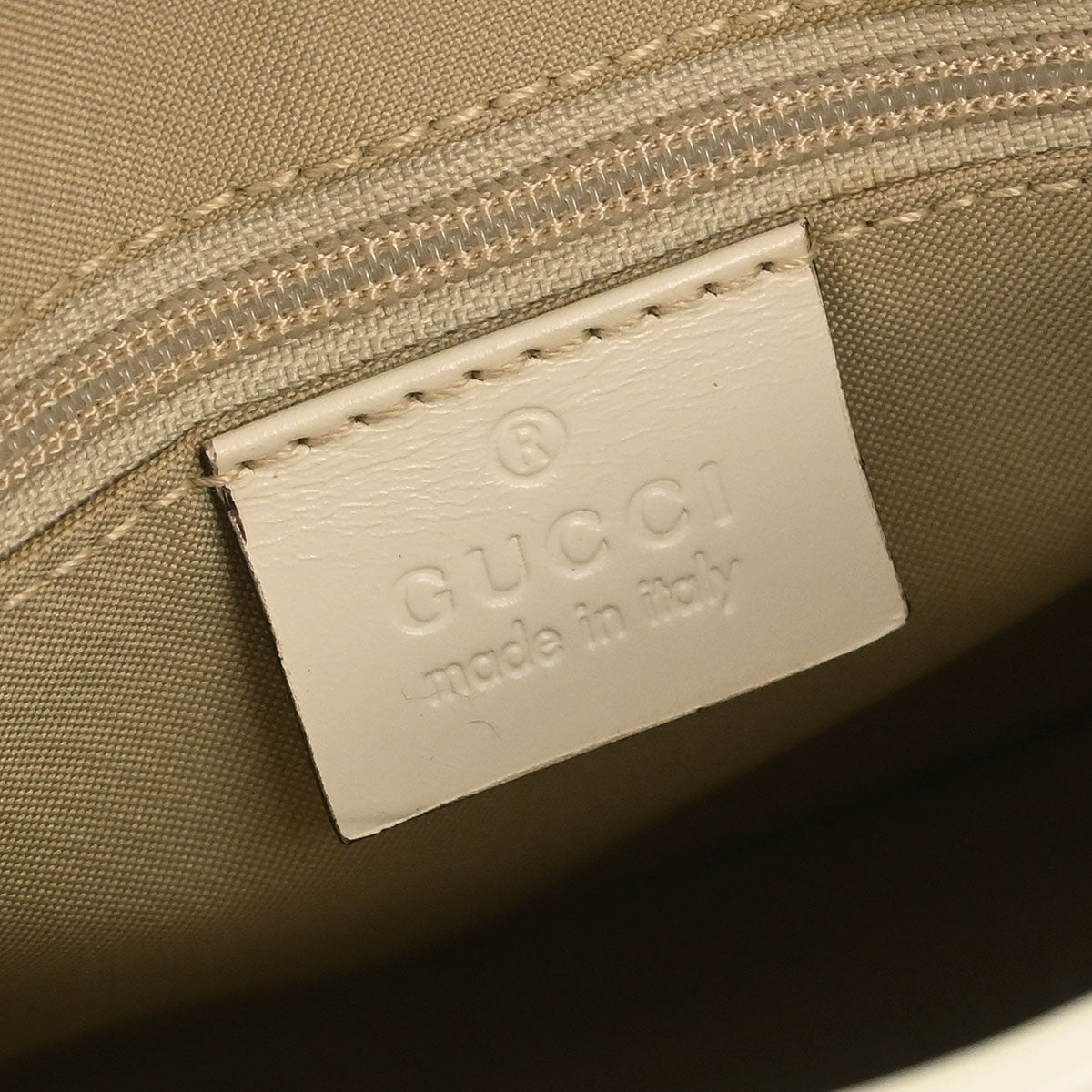 Gucci White GG Jackie Hobo Handbag