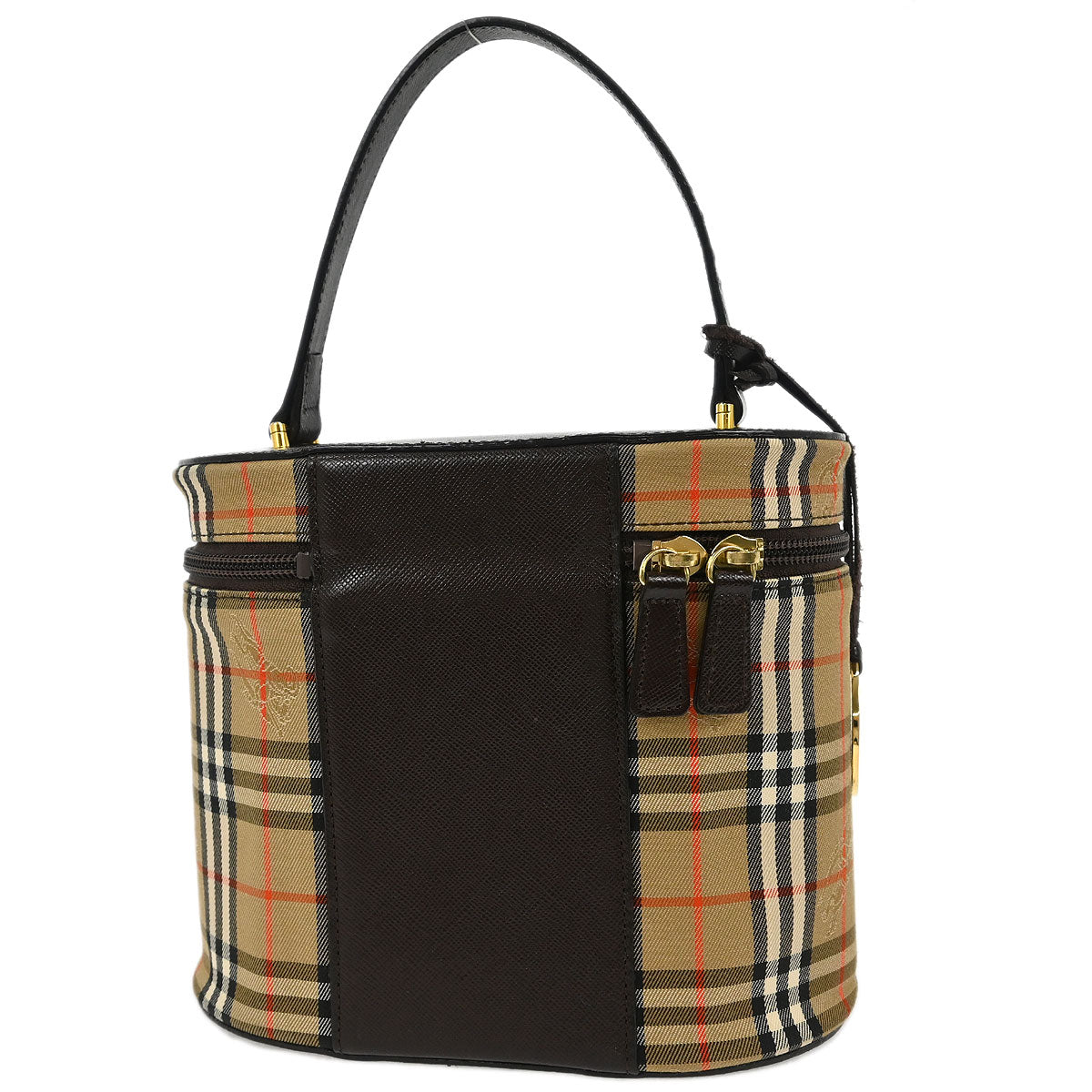Burberry Beige House Check Vanity Handbag