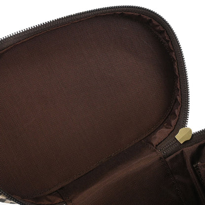 Burberry Beige House Check Vanity Handbag