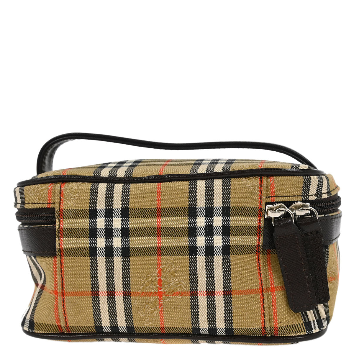 Burberrys Beige House Check Vanity Handbag