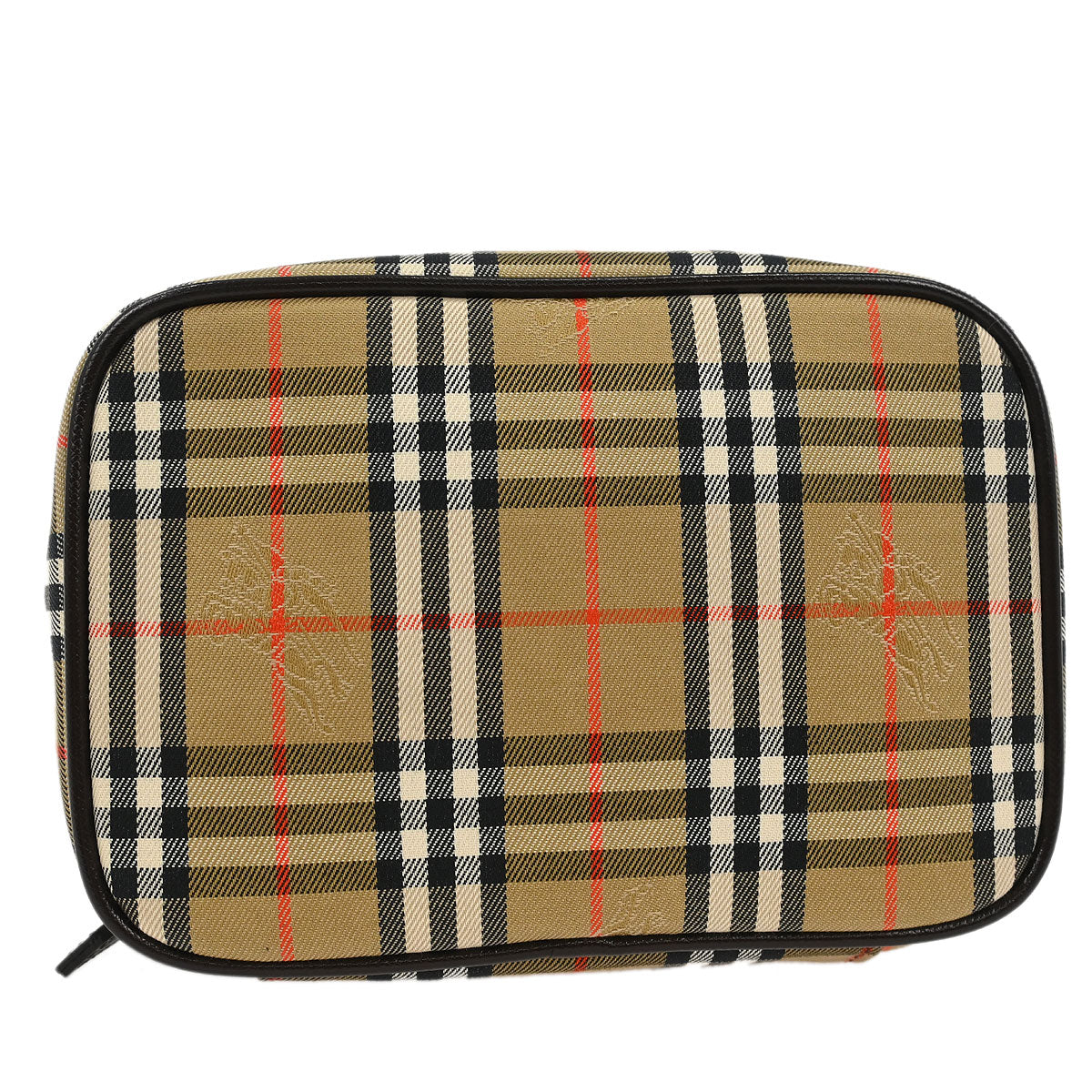 Burberrys Beige House Check Vanity Handbag