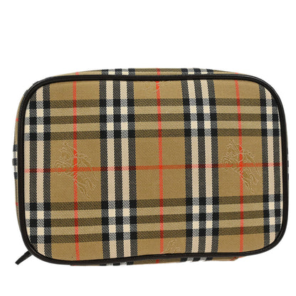 Burberrys Beige House Check Vanity Handbag