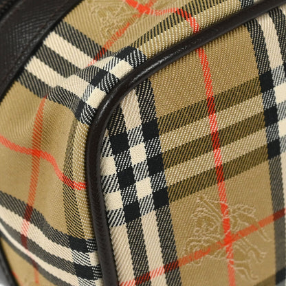Burberrys Beige House Check Vanity Handbag
