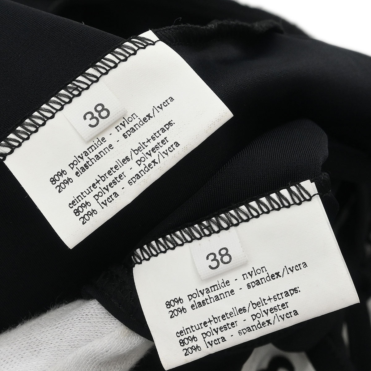 Chanel 1996 Swimwear Swimsuit Black #38