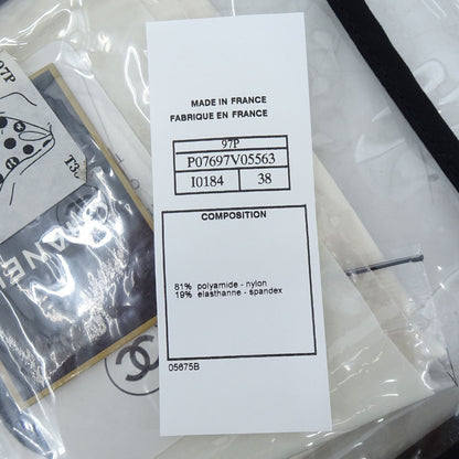 Chanel 1997 Swimwear Swimsuit White #38
