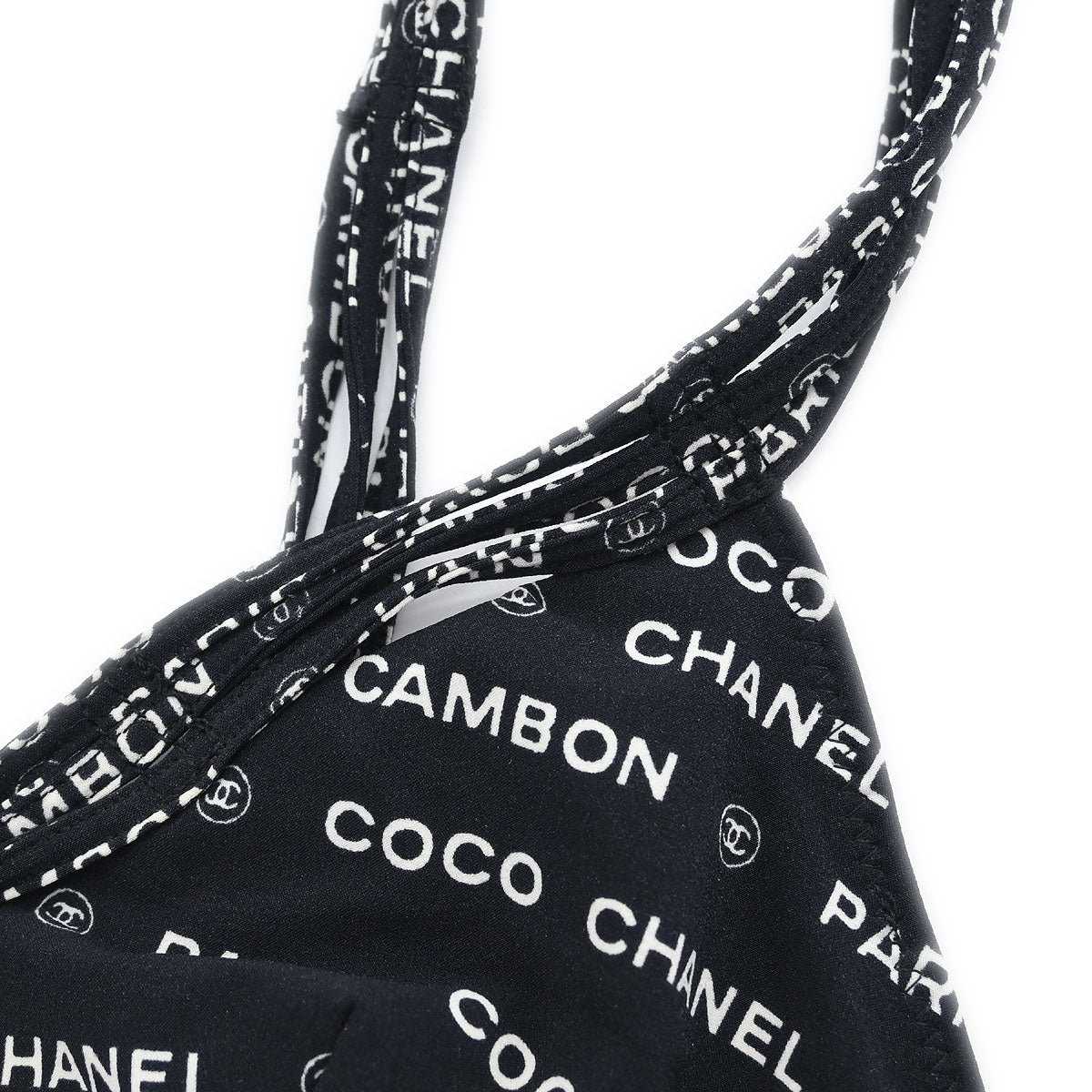 Chanel 2009 Swimwear Swimsuit Black #36