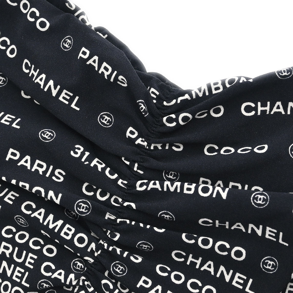 Chanel 2009 Swimwear Swimsuit Black #36