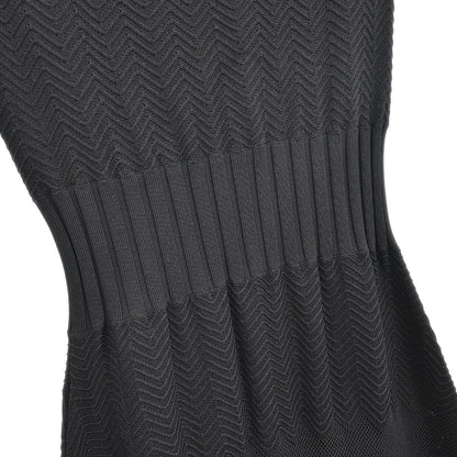 Chanel 2008 Short Sleeve Dress Black #36