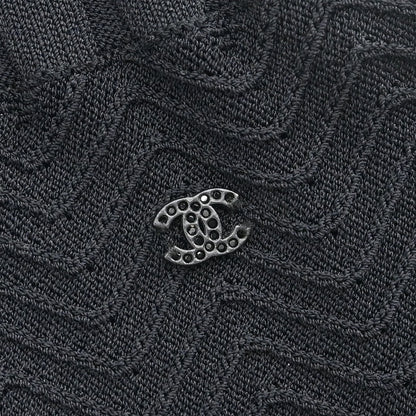 Chanel 2008 Short Sleeve Dress Black #36