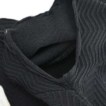 Chanel 2008 Short Sleeve Dress Black #36
