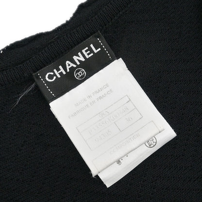 Chanel 2008 Short Sleeve Dress Black #36