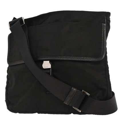 Prada Black Nylon Shoulder Bag
