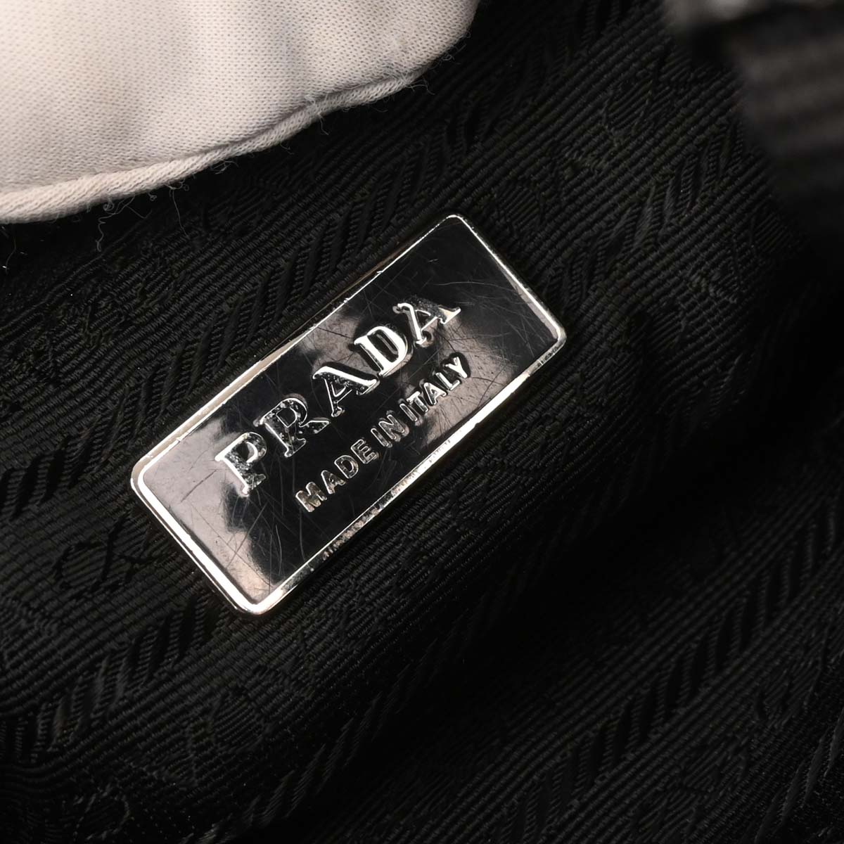 Prada Black Nylon Shoulder Bag