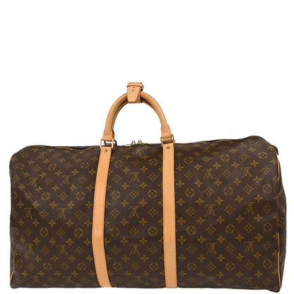 Louis Vuitton 1996 Monogram Keepall 60 Duffle Handbag M41422