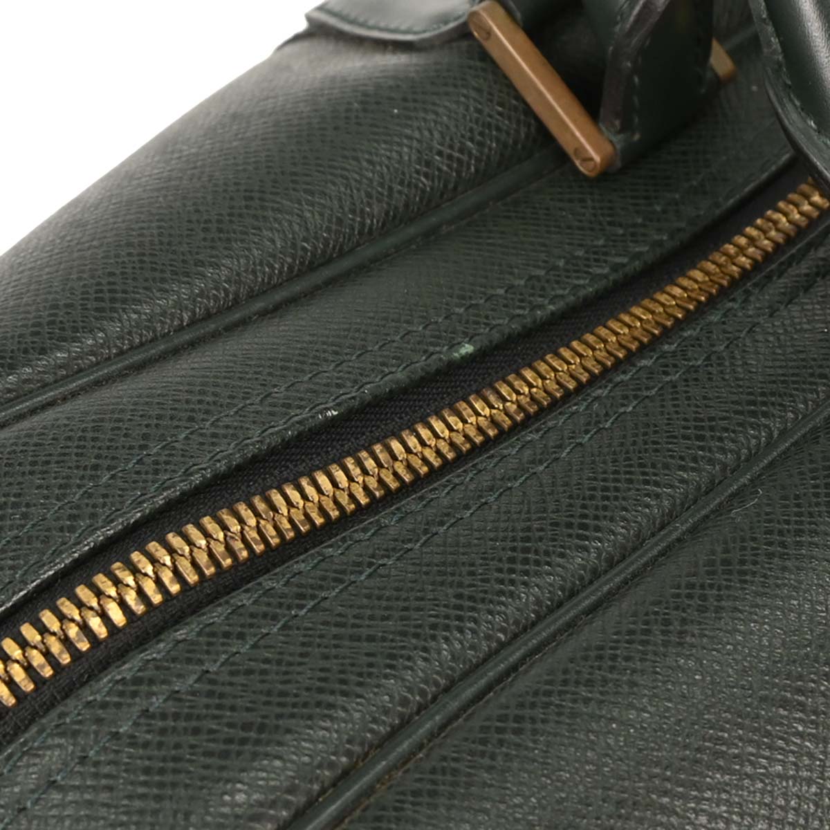 Louis Vuitton 1995 Green Taiga Kendall GM Duffle 2way Shoulder Handbag M30114