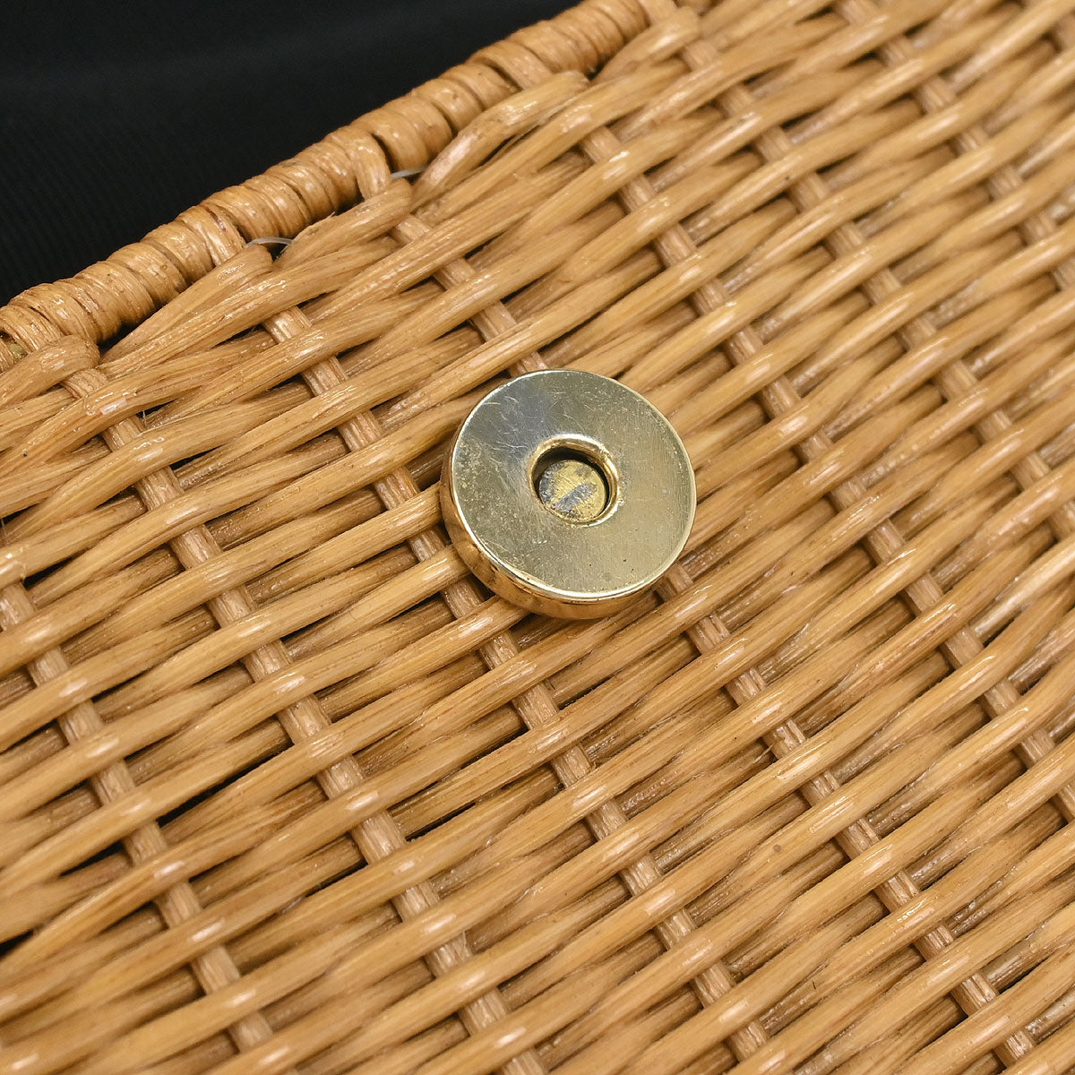 Salvatore Ferragamo Beige Ratan Gancini Handbag