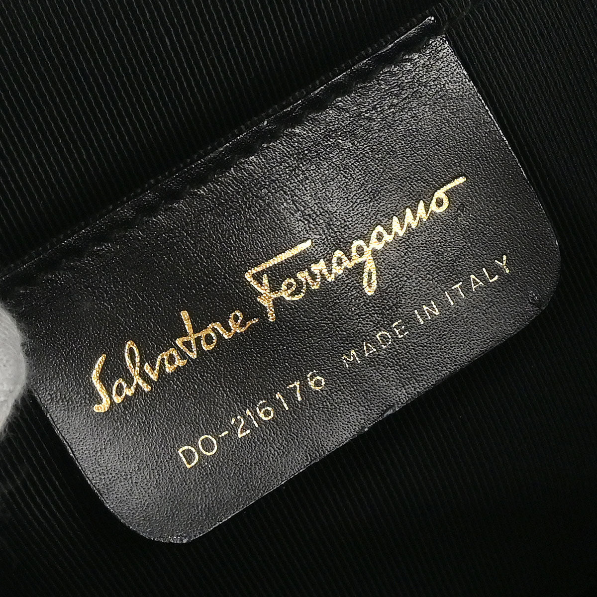 Salvatore Ferragamo Beige Ratan Gancini Handbag