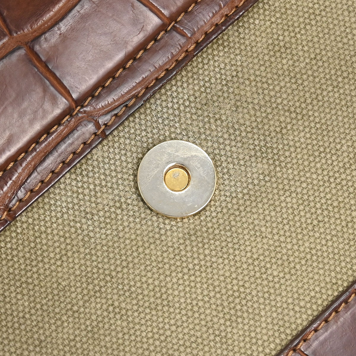 Christian Dior 2003 Beige Canvas Street Chic Handbag