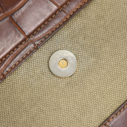 Christian Dior 2003 Beige Canvas Street Chic Handbag