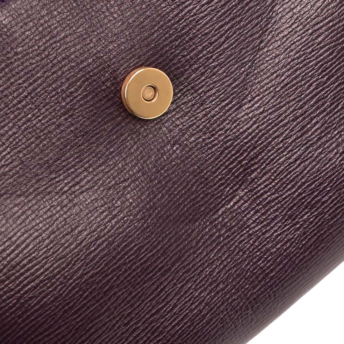 Celine Purple Leather Circle Shoulder Bag